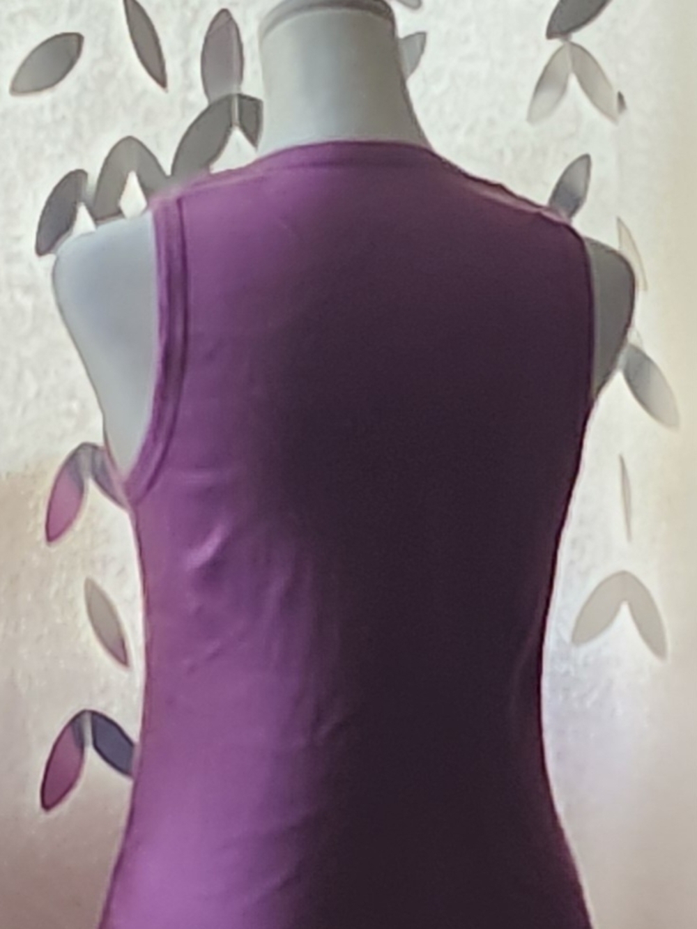 Sleeveless Purple Tank Top - Unbranded - Picture 4 of 5